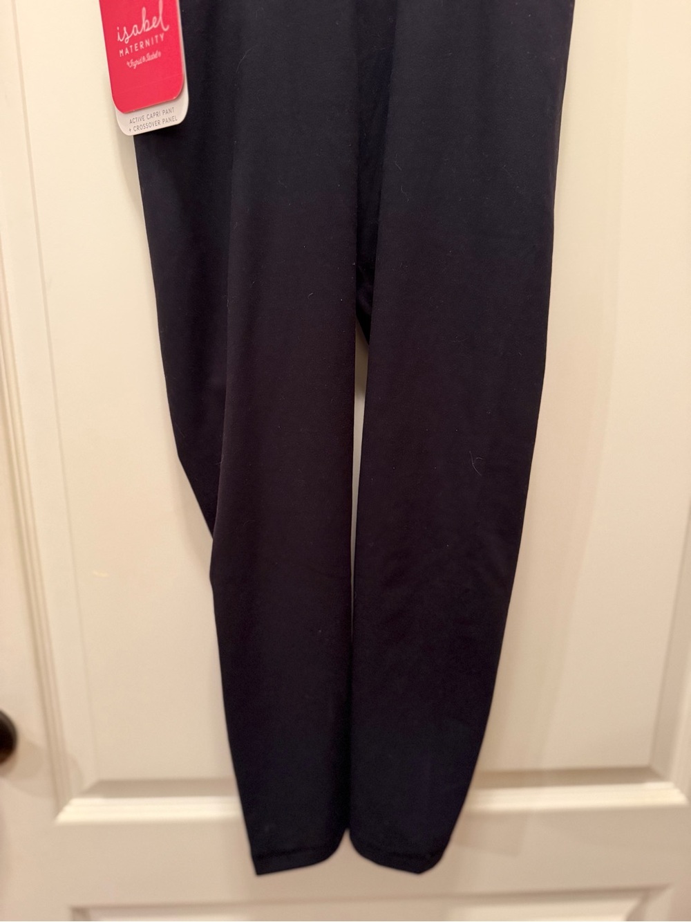 NWT Isabel Maternity by Ingrid & Isabel Black Maternity Leggings - Picture 9 of 10